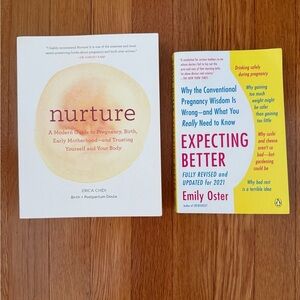 Women’s Pregnancy Book Bundle - Nurture & Expecting Better